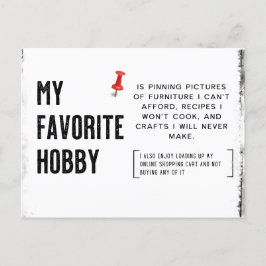 Mijn favoriete hobby is briefkaart