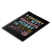 Mijn favoriete hobby verzamelt garen notitieboek (Linkerzijde)