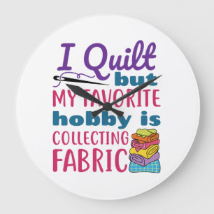 Mijn favoriete hobby verzamelt stof grote klok