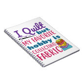 Mijn favoriete hobby verzamelt stof notitieboek (Rechterzijde)