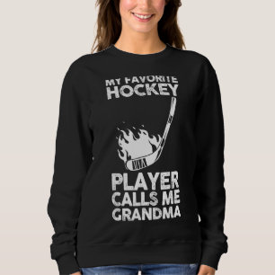 Mijn favoriete Hockey Player roept me oma Trui