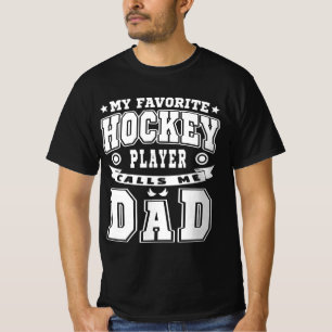 Mijn favoriete Hockey-speler noemt me Pap-tekst T-shirt