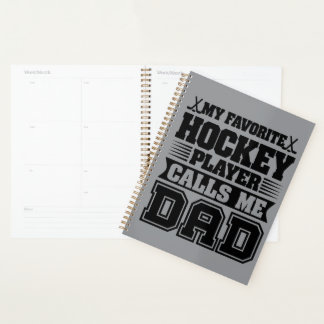 mijn favoriete hockeyspeler belt mijn vader planner