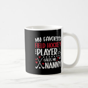 Mijn favoriete hockeyspeler Nanny veldhockey Koffiemok