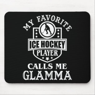 Mijn favoriete hockeyspeler noemt me Glamma Dames Muismat