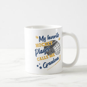 Mijn favoriete hockeyspeler noemt me oma, hockey koffiemok