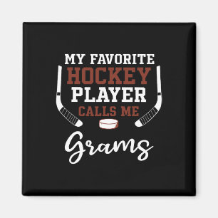Mijn favoriete hockeyspeler noemt me oma magneet