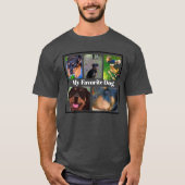 Mijn favoriete honden Creëer je eigen 5-voudige T- T-shirt (Voorkant)