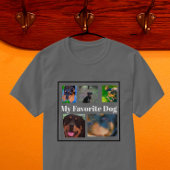 Mijn favoriete honden Creëer je eigen 5-voudige T- T-shirt