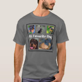 Mijn favoriete honden Creëer je eigen 6-voudige T- T-shirt (Voorkant)