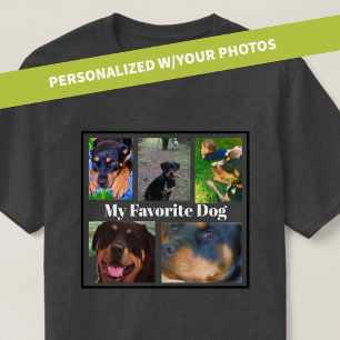 Mijn favoriete honden Maak je eigen 5-persoons T-s T-shirt