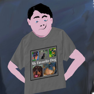 Mijn favoriete honden Maak je eigen 5-persoons T-s T-shirt
