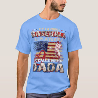 Mijn favoriete honkballer noemt me DaDa T-shirt