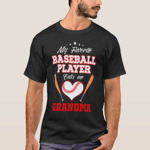 Mijn favoriete honkbalspeler noemt me kleinmasport t-shirt