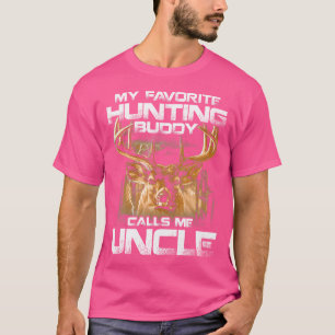 Mijn favoriete jachtboeddy noemt me oom t-shirt