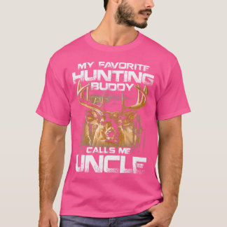 Mijn favoriete jachtboeddy noemt me oom t-shirt