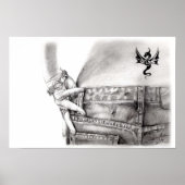 Mijn favoriete Jeans Poster (Voorkant)