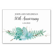 Mijn favoriete Jubileum Succulent Kaart (Achterkant)