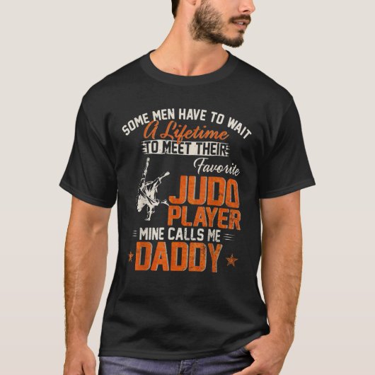  Mijn favoriete Judo Karate Player roept me Da T-shirt (Voorkant)