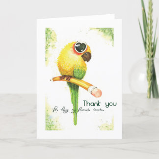 Mijn favoriete Kaart van leerkrachten