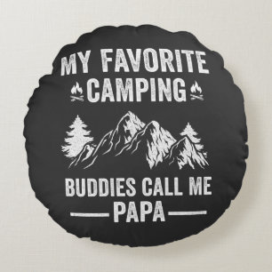 Mijn favoriete kamperen - vrienden noemen me papa rond kussen