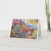 Mijn favoriete kattenmens Happy Birthday Kaart (Voorkant)