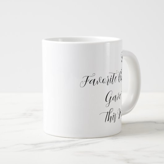 Mijn favoriete kind gaf me deze Mok grappige vader (Voorkant rechts)