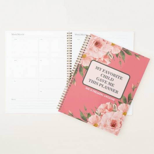 MIJN FAVORIETE KIND GAF ME DEZE PLANNER (Display)