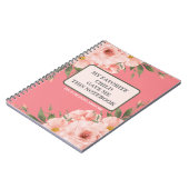 MIJN FAVORIETE KIND GAF ME HET NOTITIEBOEK (Linkerzijde)