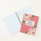 MIJN FAVORIETE KIND GAF ME HET NOTITIEBOEK Aangepa (Binnen)