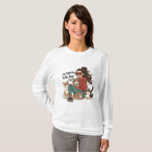 Mijn favoriete Kinder hebben vier grappige Kittyca T-shirt (Voorkant volledig)