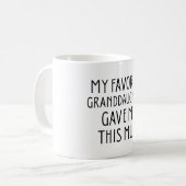 Mijn favoriete kleindochter gaf me deze mok (Voorkant links)