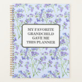 MIJN FAVORIETE KLEINKIND GAF ME DEZE PLANNER (Voorkant)