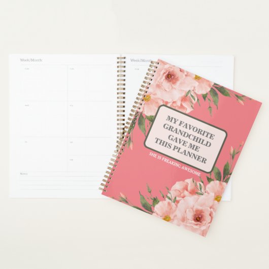 MIJN FAVORIETE KLEINKIND GAF ME DEZE PLANNER (Display)