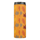 Mijn favoriete kleur is Autumn gepersonaliseerd si Thermosbeker (Achterkant)