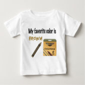 Mijn favoriete kleur is bruin (Voorkant)