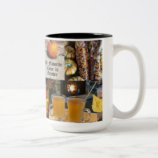 Mijn favoriete kleur is de Mok van oktober (Rechts)