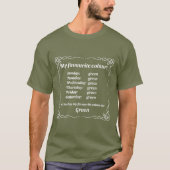Mijn favoriete kleur is groen t-shirt (Voorkant)