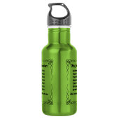 Mijn favoriete kleur is groen waterfles (Achterkant)