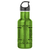 Mijn favoriete kleur is groen waterfles (Voorkant)