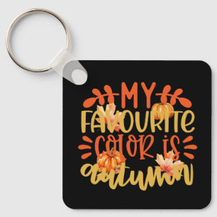 Mijn favoriete kleur is herfst - Herfst Sleutelhanger