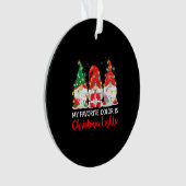 Mijn favoriete kleur is kerstlicht gom ornament (voorkant)