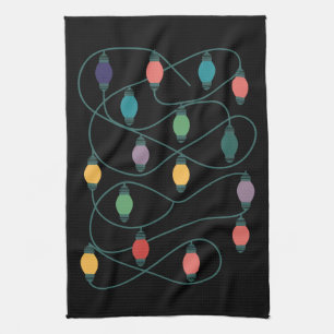 Mijn favoriete kleur is kerstverlichting Funny pyj Theedoek