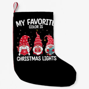 Mijn favoriete kleur is Kerstverlichting Kabouter Kleine Kerstsok