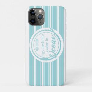 Mijn favoriete kleur is Oceaan Badhanddoek Case-Mate iPhone Case