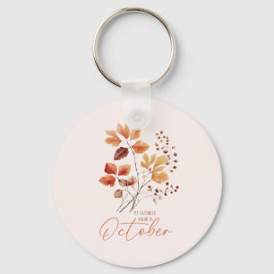 Mijn favoriete kleur is oktober - Autumn Leaves &  Sleutelhanger
