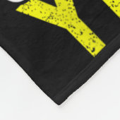 Mijn favoriete kleur is Shuttle Yellow Funny Dmint Fleece Deken (Hoek)
