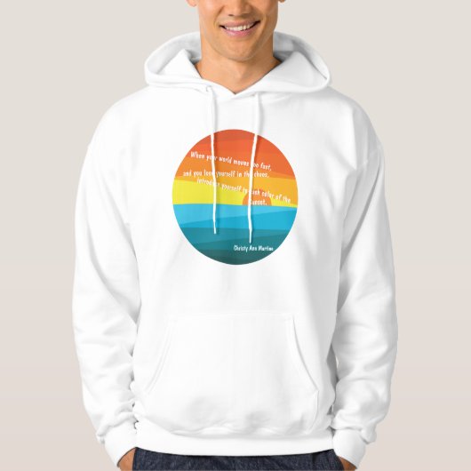 Mijn favoriete kleur is zonneklaar hoodie (Voorkant)