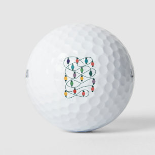 Mijn favoriete kleur zijn kerstlichtjes grappige p golfballen