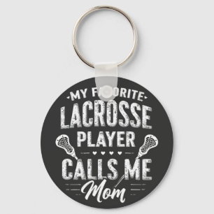 Mijn favoriete Lacrosse speler belt me mama Sleutelhanger